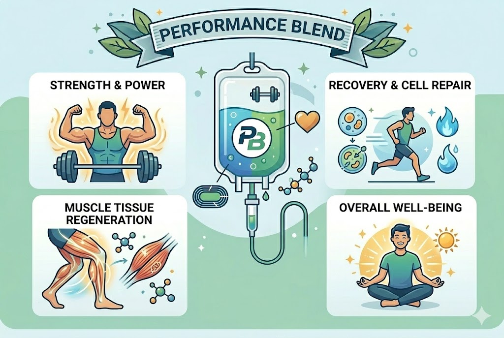 perforamnce blend graphic